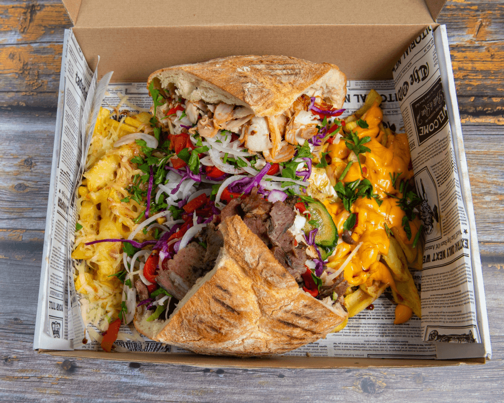 platou doner 2 persoane vita-berbecut
