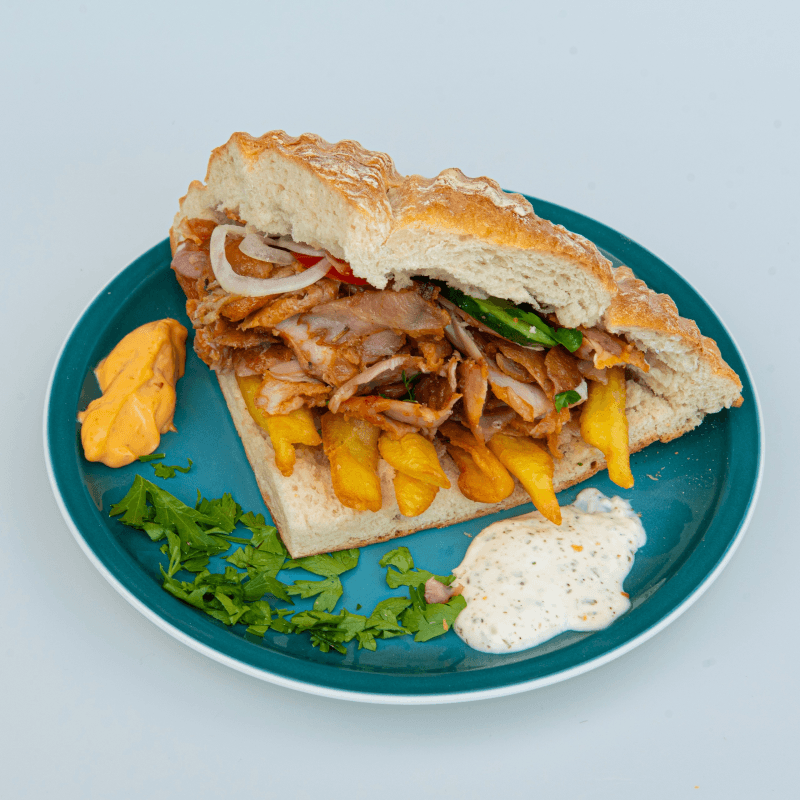kebab mediu pui/vita/berbecut