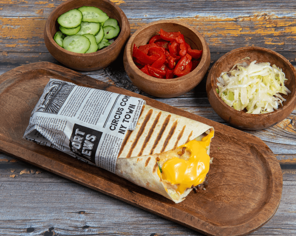shaorma cheese pui/vita/berbecut medie